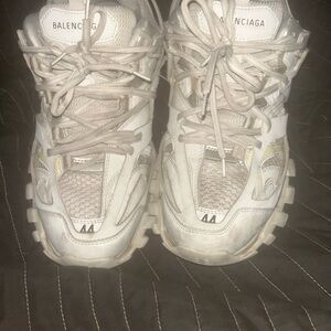 Balenciaga White Chunky Sneakers